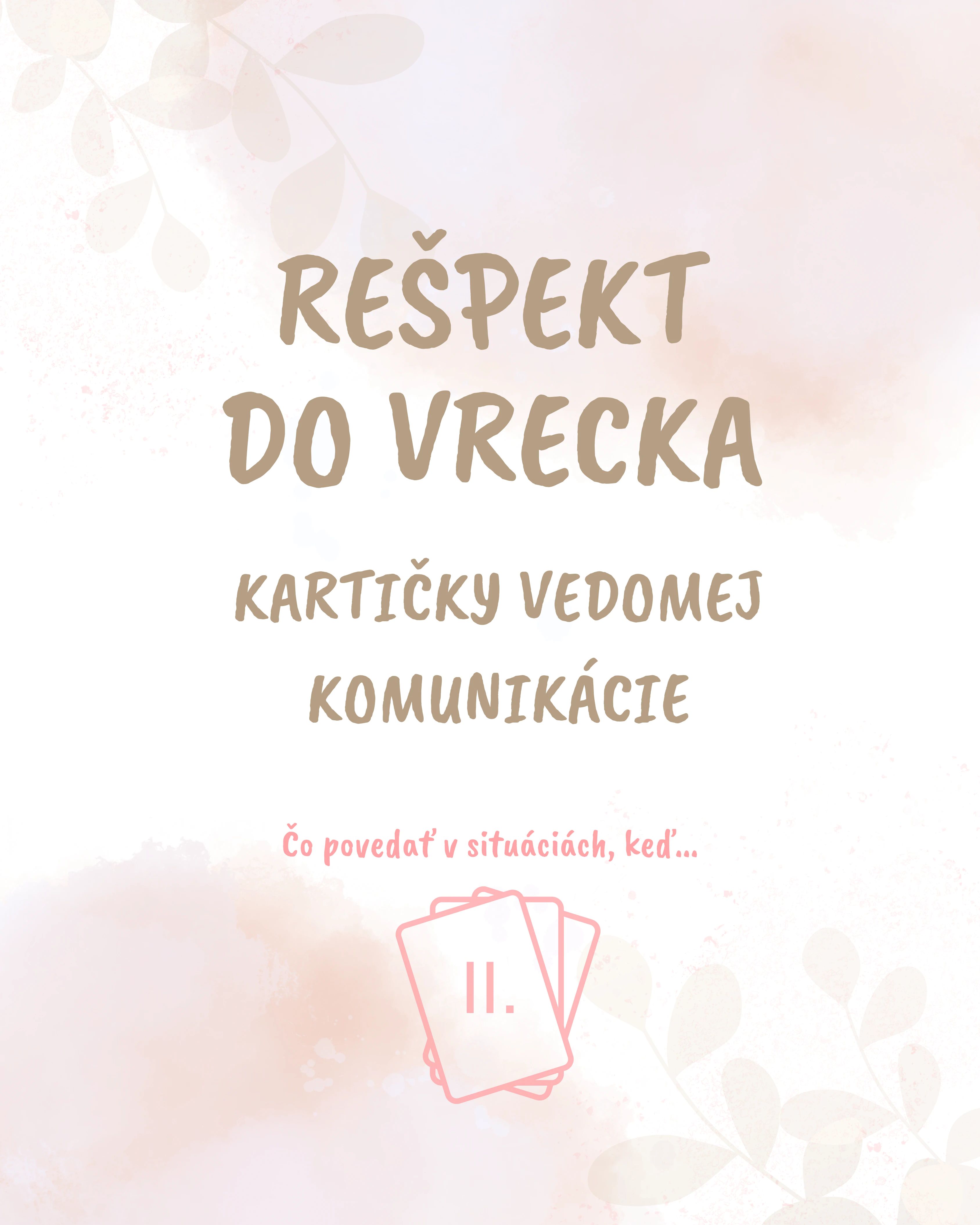 Kartičky vedomej komunikácie 2